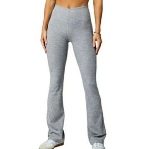 NWT Fabletics Cozy Heather High Waisted Flare Legging- L